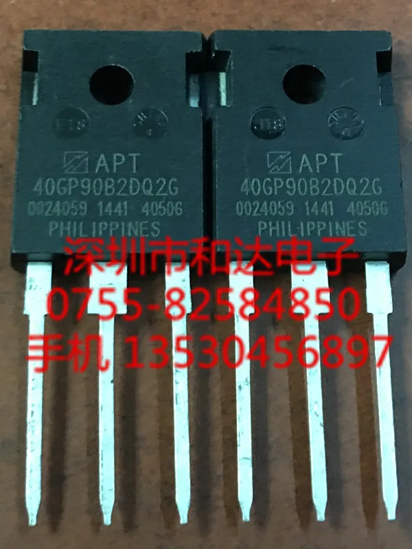 

5 шт. APT40GP90B2DQ2G TO-247 900V 101A