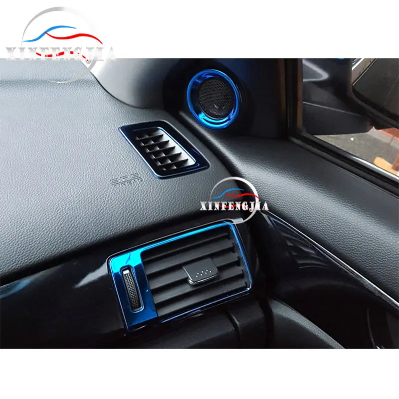 Для Honda Accord 13 17 2 шт. синяя A Pillar Автомобильная дверь стерео динамик крышка