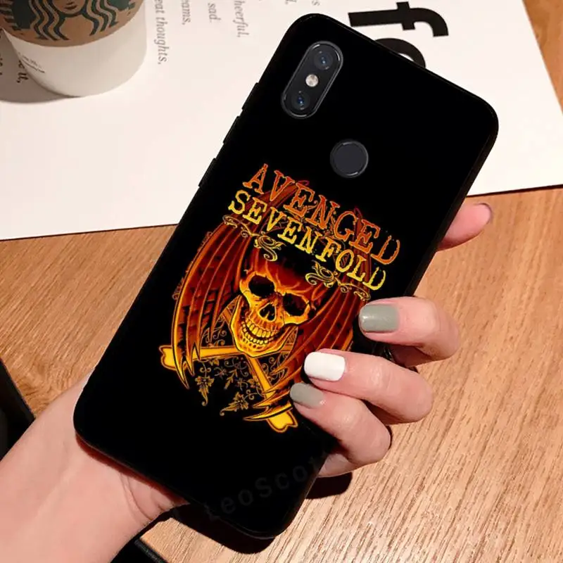 

Avenged Sevenfold Phone Case For Xiaomi Redmi 7 8 9t a3 9se k20 mi8 max3 lite 9 note 9s 10 pro