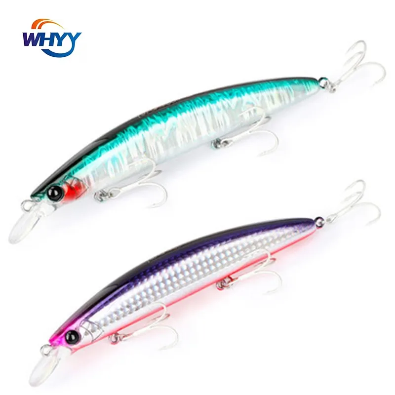 

WHYY Fishing Luya Bait Floating Mino Artificial Bait 130mm 23g Ultra Long Range Fishing Bait Sea Bass Wholesale Fishing Lure