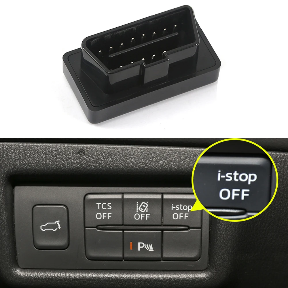 Блокировщик I stop для Mazda CX 5 2012 2020 OBD2 автомобильный блокировщик запуска двигателя
