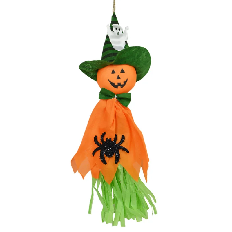 

Halloween decorations ghost pendant bar classroom ghost festival cute ornaments kindergarten scene layout props