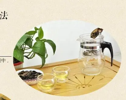 Чайный горшок элегантная чашка стеклянный цветочный чайник чайная Linglong