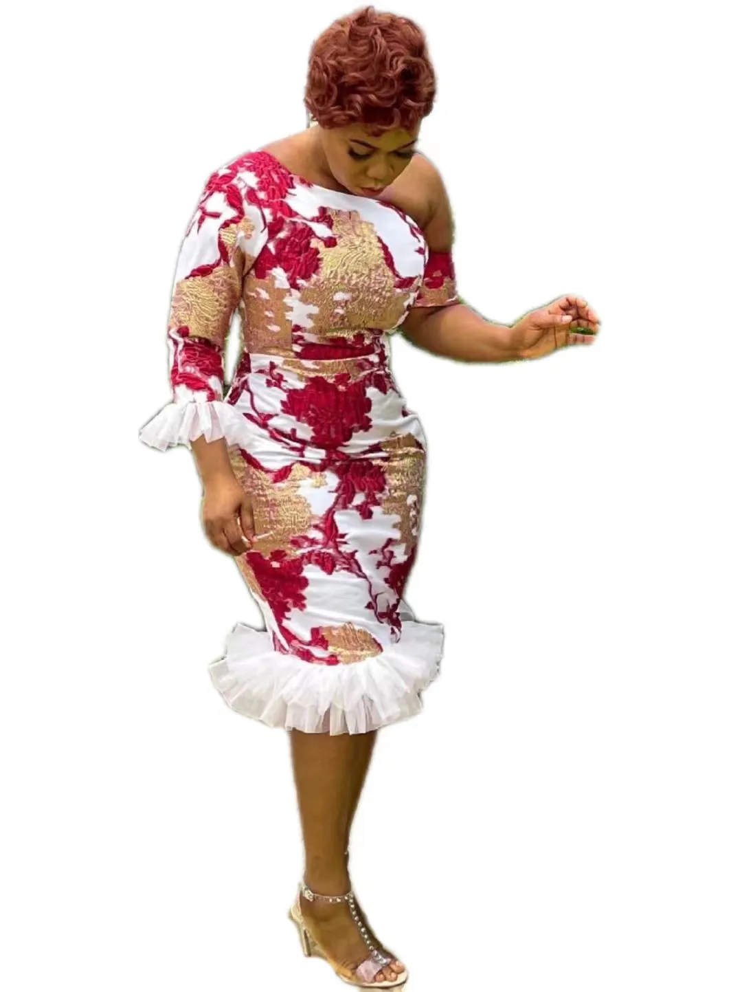 

2022 рождественские халаты, африканские платья для женщин, Осеннее Африканское женское платье из полиэстера, африканская одежда для женщин, п...