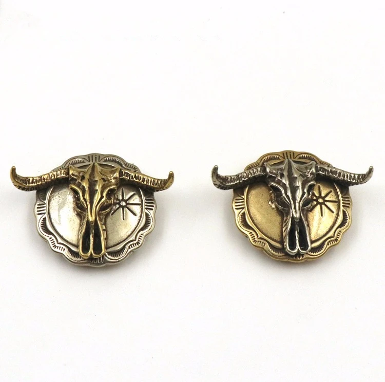 

Ретро корова Sull Concho винт бык Череп Conchos