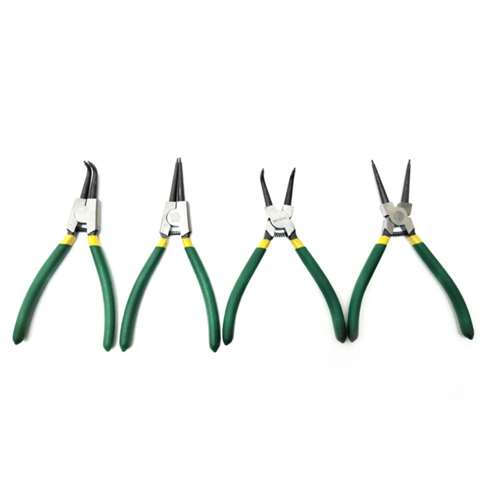 Зажимные плоскогубцы для зажима зажимного кольца с зажимным отверстием |