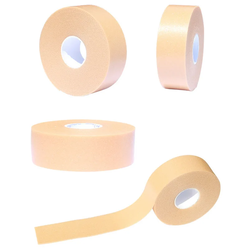 

1-Roll 2.5cm*5m Elastic Waterproof Foam Tape Wear-Resistant Bandage Sticker Wound Dressing Sports Sprain Treatment First Aid Kit