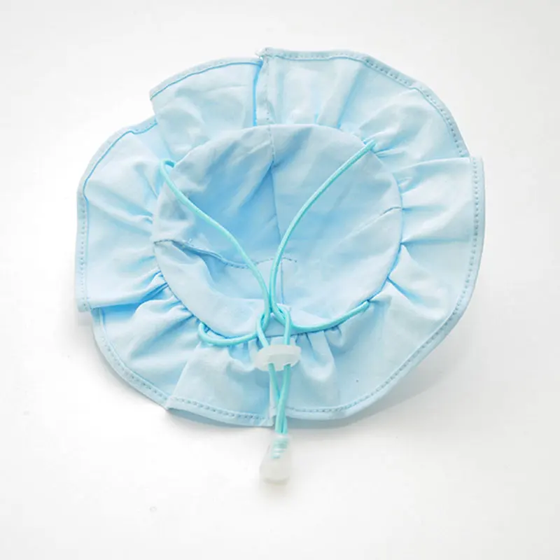 

Solid Cotton Summer Pet Hat Cute Dog Accessories for Small Dogs Lace Puppy Products for Teedy Yorkshire Chihuahua