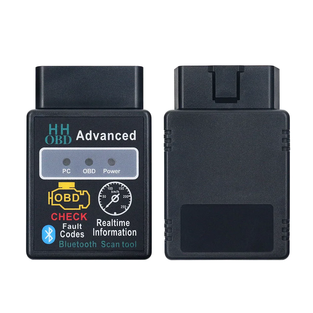 Диагностический сканер HH OBD2 ELM327 Bluetooth V1.5 OBDII для Android и ПК|Диагностические сканеры