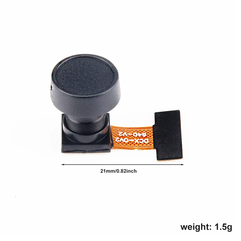 OV2640 Camera Wide-angle Lens Module 2 Million Pixels DVP Interface ESP32 MCU Camera 66/160 Degrees 21/75MM 24PIN 0.5MM Spacing
