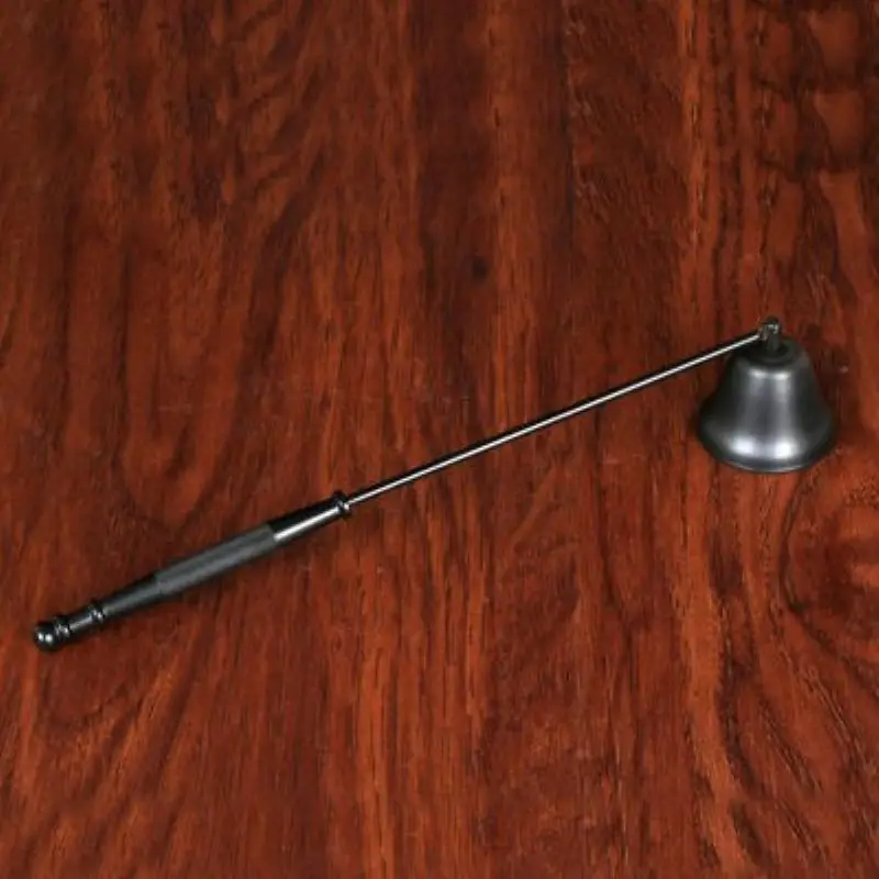 

Wedding Candle Fire Extinguisher Stainless Steel Candles Wick Trimmer Oil Lamp Scissor Cutter Bell Shaped Scented Candle Snuffer