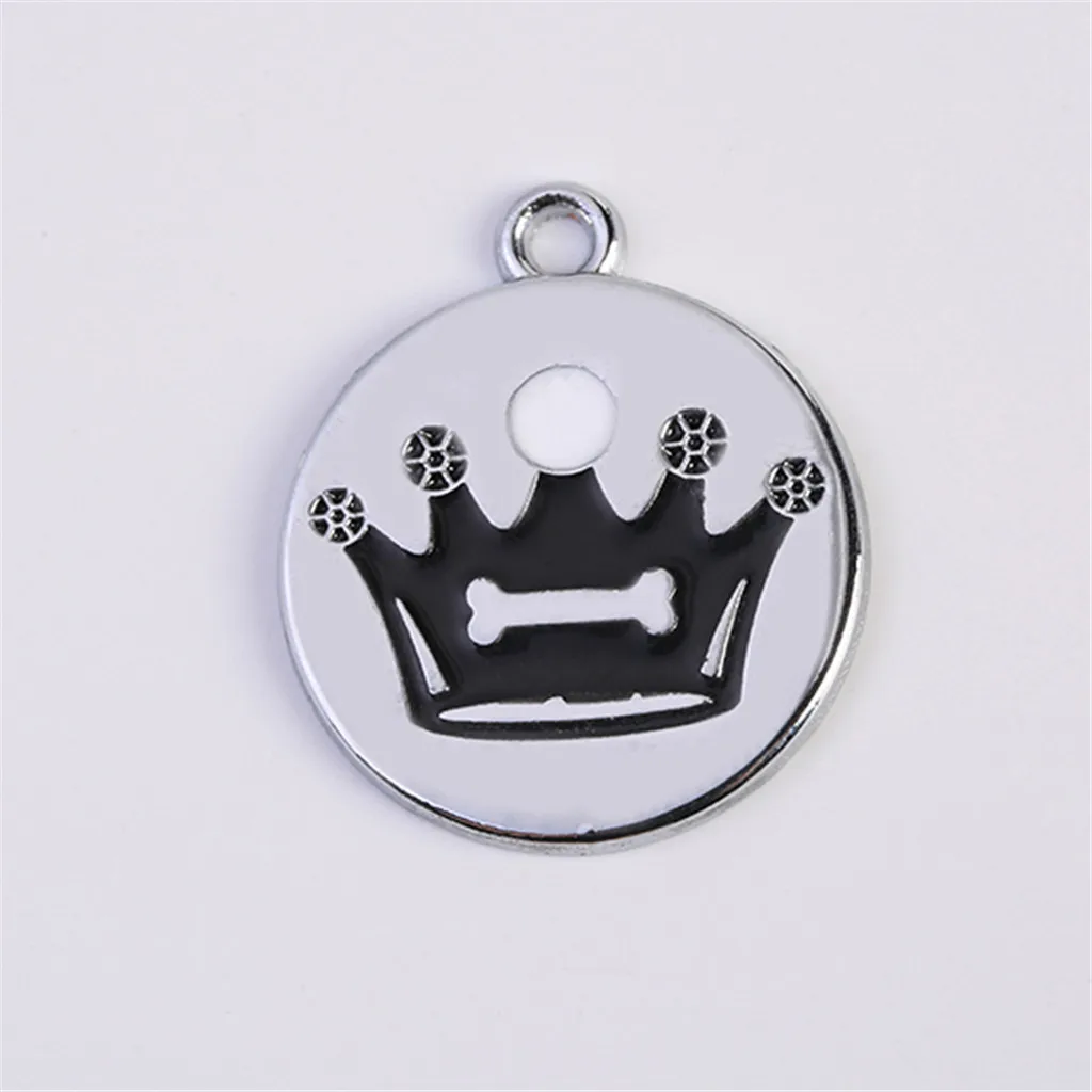 Милая миниатюрная бирка с надписью More Crown украшение для питомца ожерелье