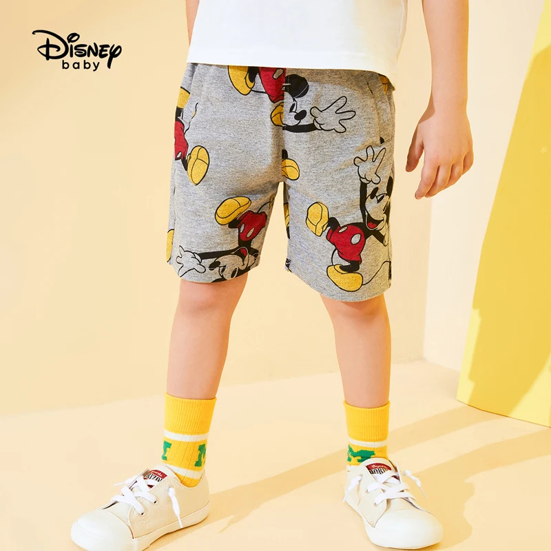 

Флагманский магазин Disney, детская одежда, брюки для мальчиков, Новинка лета 2021, Детские повседневные спортивные Капри, обычные шорты