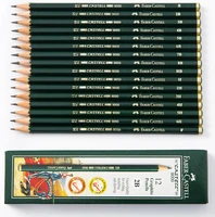 16pcs faber castell drawing pencil set 8b 7b 6b 5b 4b 3b 2b b hb f h 2h 3h 4h 5h 6h wood standard pencils school sketch pencil