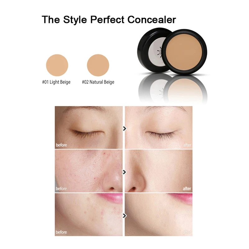 

MISSHA The Style Perfect Concealer 1pcs Moisturizing compact powder light and perfect concealer wet and dry Korea Cosmetics