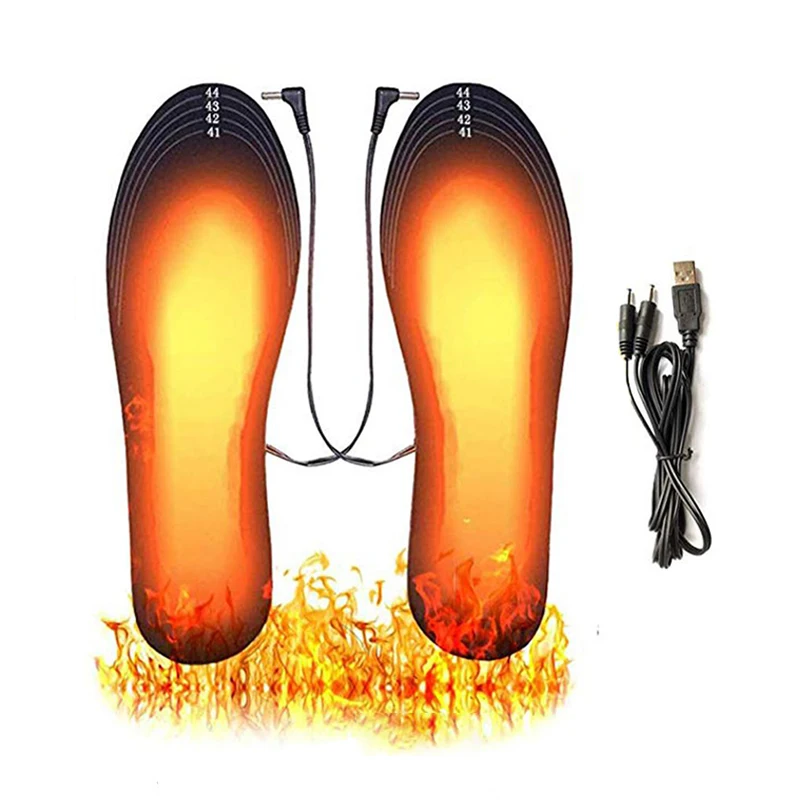 

Electrically Heating Insoles USB Heated Shoe Insoles Feet Warm Sock Pad Washable Warm Thermal Insoles Unisex Plantillas Para Los