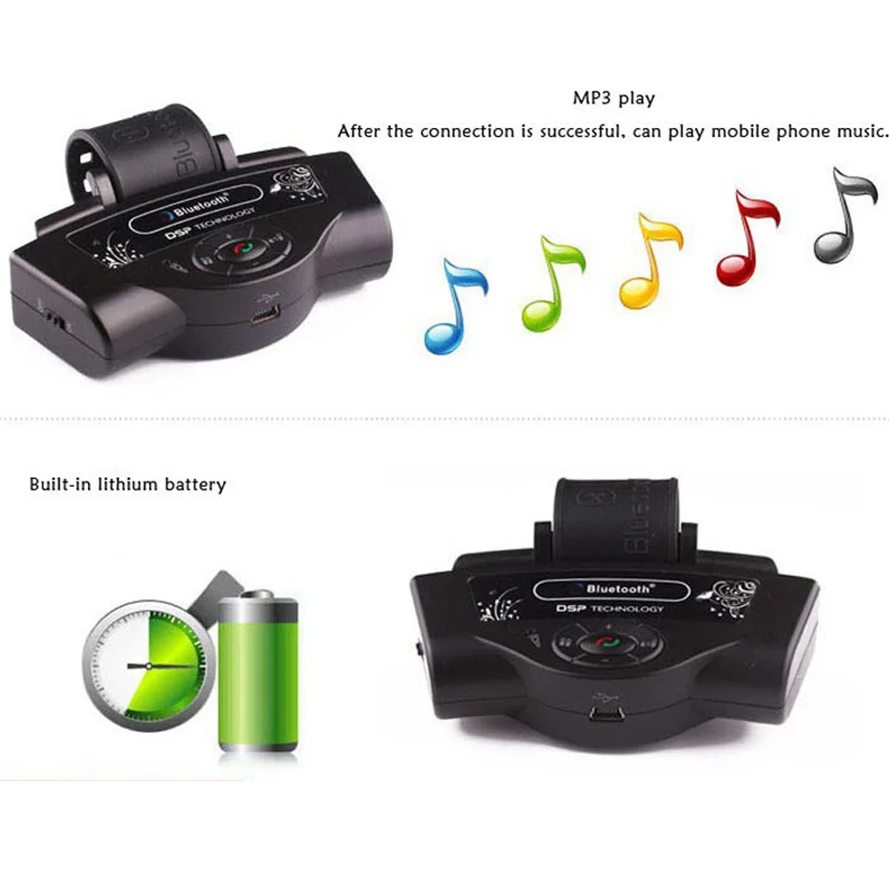 Беспроводной Bluetooth гарнитура для автомобиля fm-передатчик MP3-плеер USB зарядное устройство