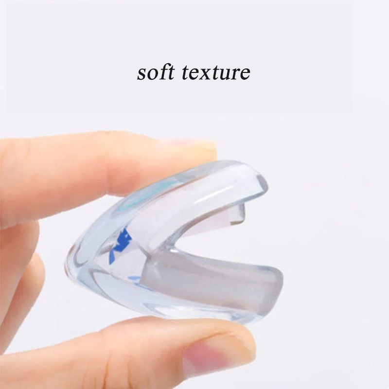 

4PCS T type children silica gel Collision Angle transparent soft infant safety table corner protective cover baby protection