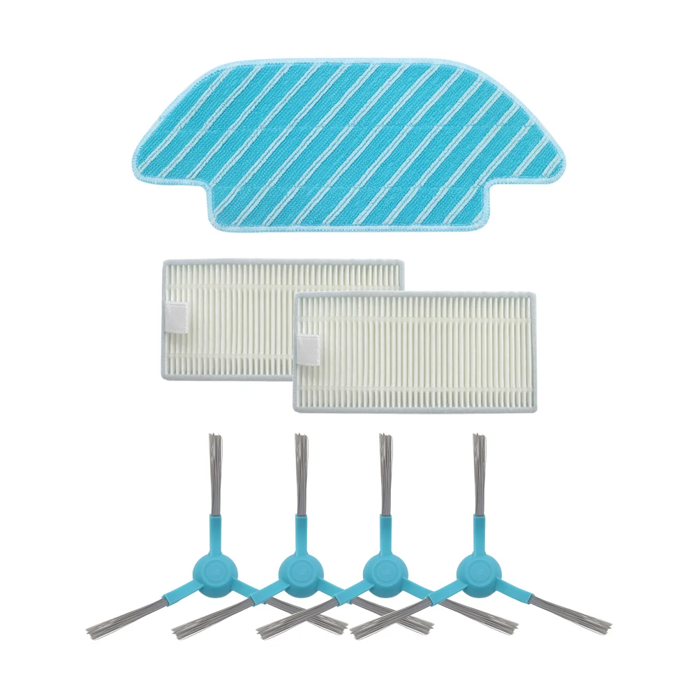 Боковая щетка HEPA фильтры ткань Швабра для Conga 4090 серии Аксессуары робота пылесоса