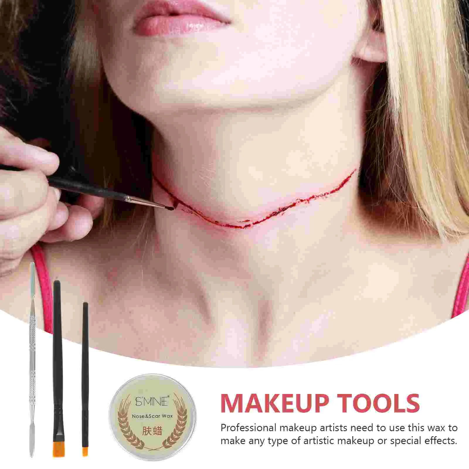 4 шт. шпатель для нанесения искусственного шрама на кожу |