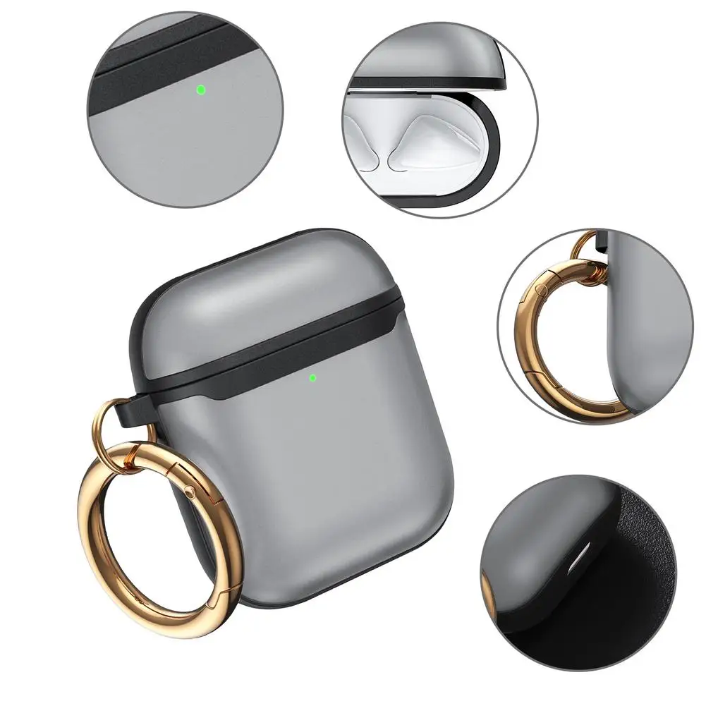Прозрачный чехол из АБС-пластика для Apple Airpods Pro чехол-наклейка Air Pods аксессуары