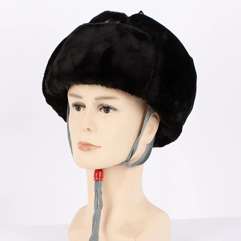 ABS теплый шлем в классическом стиле зимний защитный для защиты ушей против ударов