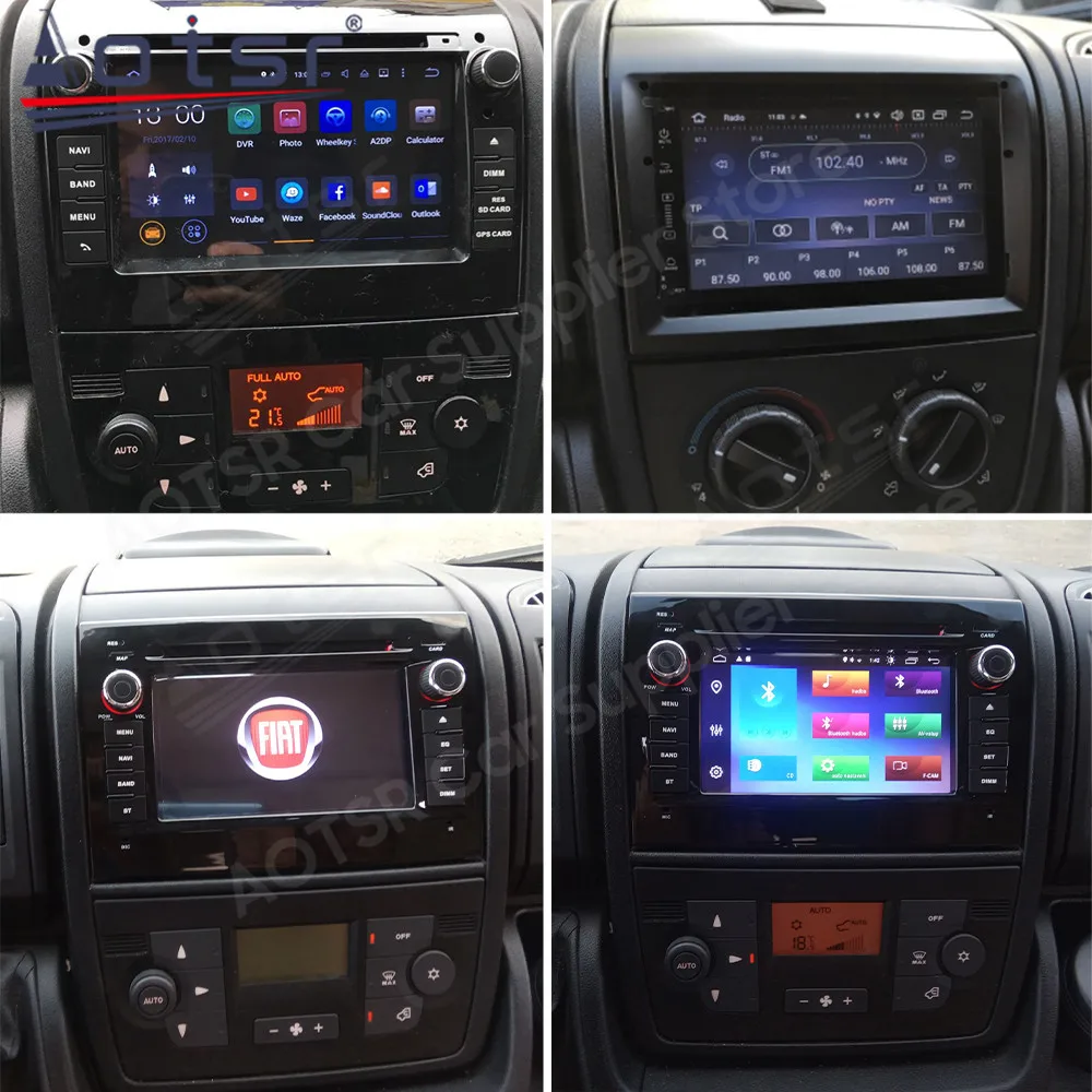 

4+64GB For FIAT DUCATO 2011 2012 2013 2014 2015 Car Stereo Multimedia Player Android GPS Navi Audio Radio Carplay PX6 Head Unit