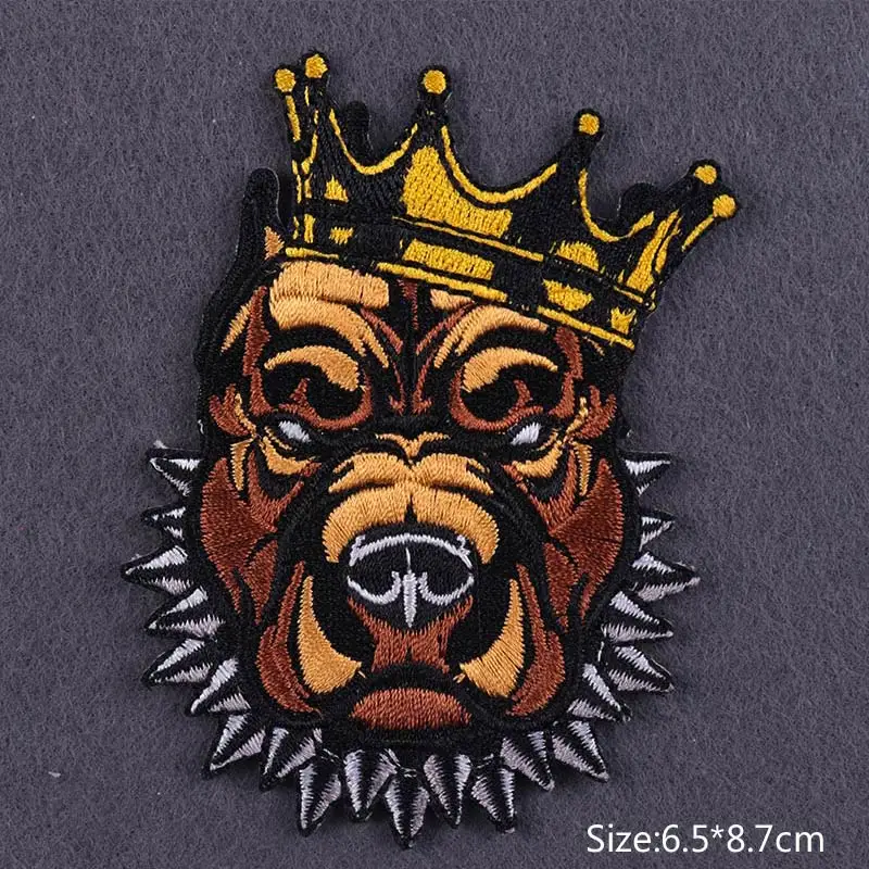 NiceDIY Pro/модные крутые панковские нашивки в стиле рок с животными для одежды