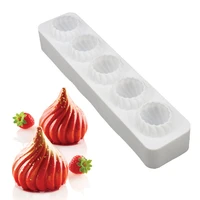 1pcs silicone 3d russian tale mold cake decorating baking tools for chocolate truffle mousse moulds pastry art