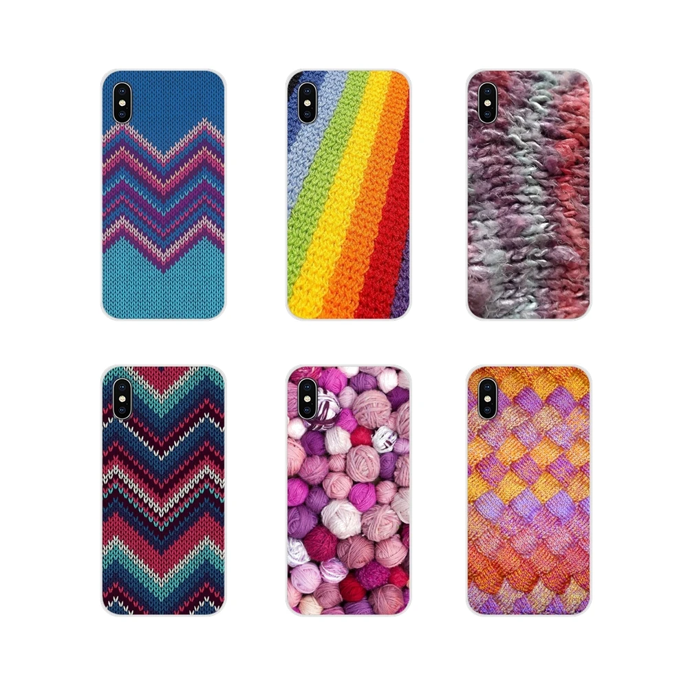 Аксессуары чехлы для телефонов вязаная пряжа Huawei G7 G8 P7 P8 P9 P10 P20 P30 Lite Mini Pro P Smart Plus 2017