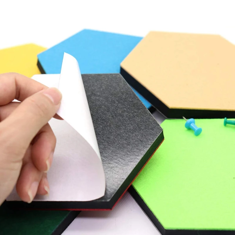 6 шт./упаковка шестигранные фетровые булавки|Декоративные доски| |