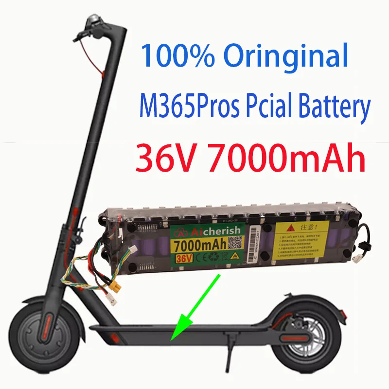 

100%Original 36V 20000Mah 7Ah Xiaomi M356 Special 18650 Lithium Ion Rechargeable Battery Installation 60km+Media Adjustment Tool
