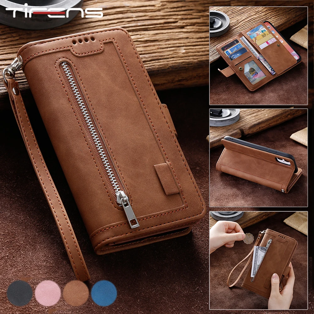 

Кожаный чехол-бумажник для Samsung Galaxy S21 S20 FE Ultra S10 E S9 S8 Plus