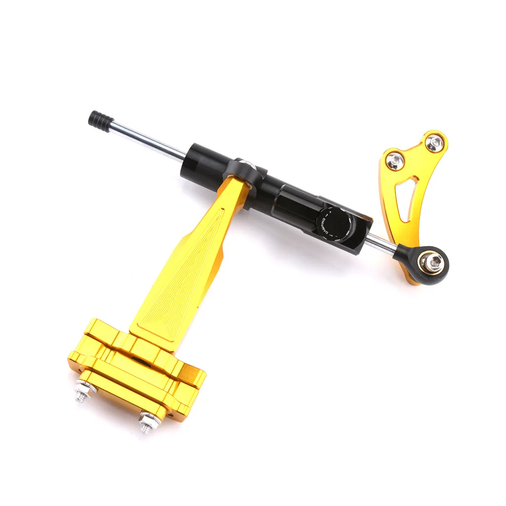 Мотоцикл CNC Алюминиевые Аксессуары Регулируемый рулевой демпфер кронштейн