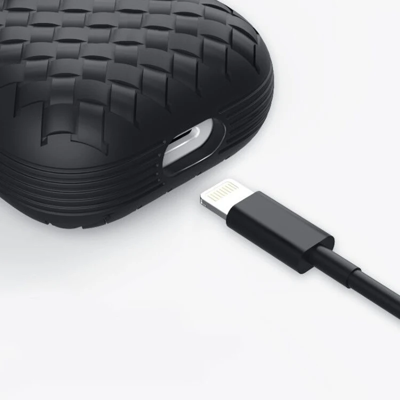 Чехол для AirPods Airpod Funda, чехол с поддержкой беспроводной зарядки, чехол для наушников, мягкий силиконовый чехол для Air pod 1 2