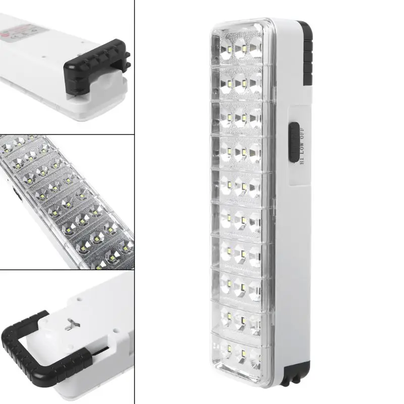 

30LED Multi-function Emergency Light Rechargeable LED Safety Lamp 2 Mode For Home Camp Outdoor