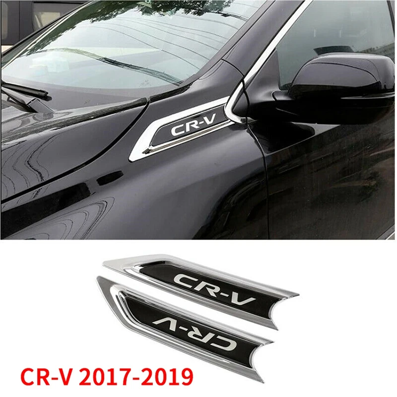 2 шт автомобиля бокового тела литья Накладка для Honda CRV CR V 2017 2019|Тюнинговые