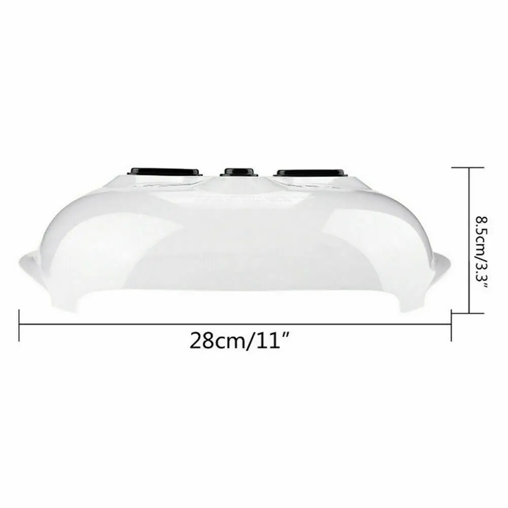

Microwave Hover Anti Splattering Food Cover Magnetic Microwave Anti-Spatter Guard Magnetic Steam Vents Plate Lid