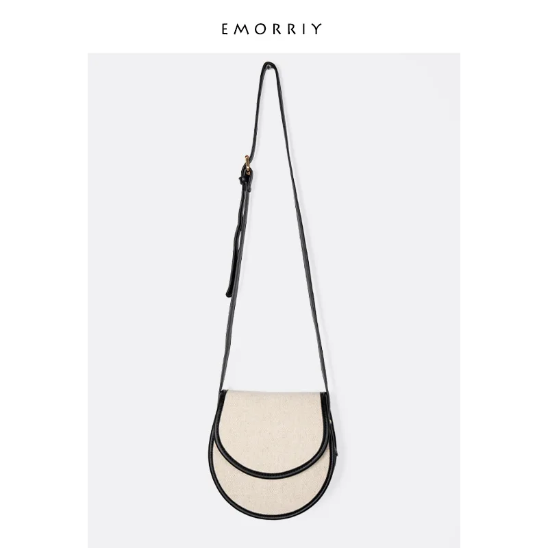 

Female Bag Creative One-shoulder Diagonal Bag Creative All-match Hit Color Semicircular Saddle Bag Handbags Women Bags