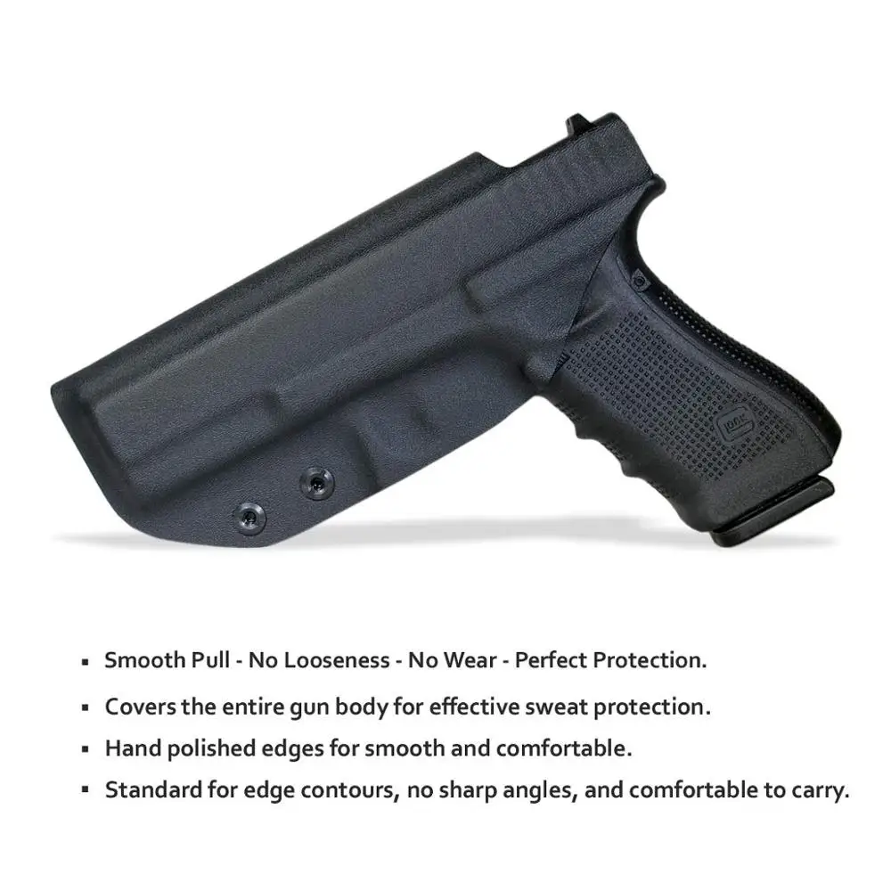 B.B.F Make IWB Тактический KYDEX пистолет кобура: Глок 17 22 31 внутри скрытый пояс для