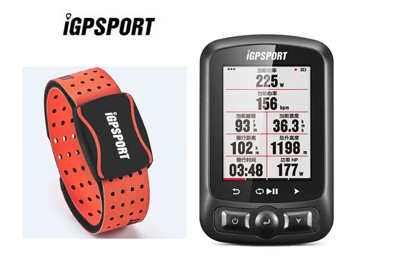 HR60 с I gps портом IGS 618 Велокомпьютер gps Bluetooth ANT