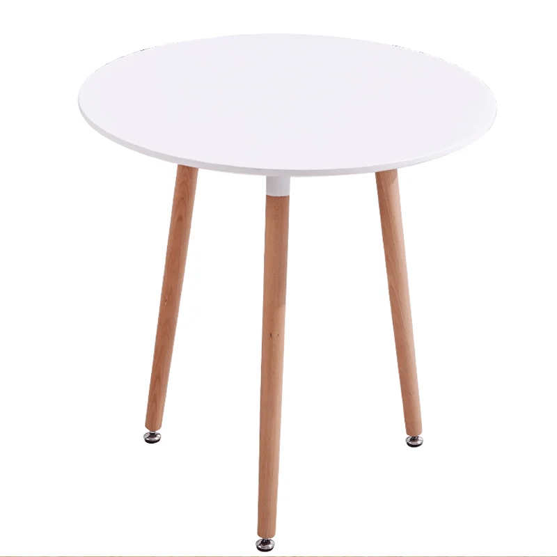 

North Europe Family Fashion Dining Table Combination Milk Tea Shop Coffee Shop Leisure Meeting And Simple Round Table