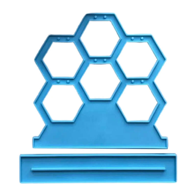 

DIY Epoxy Resin Mold Handmade Honeycomb Earrings Pendant Casting Silicone Mould