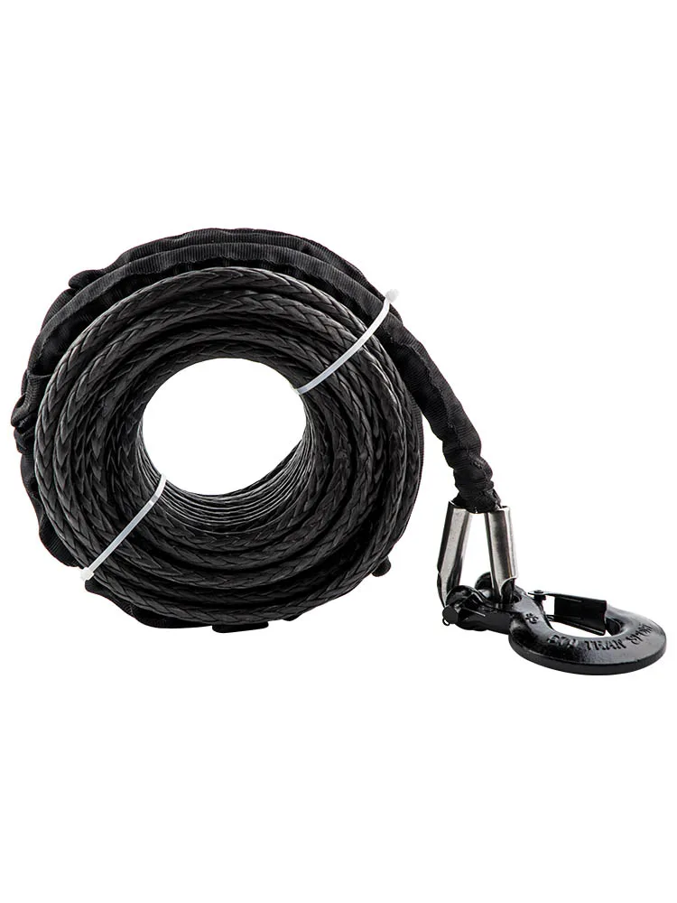 

Синтетический трос для лебедки с крюком, 3/8 дюйма x 25000 фута, фунтов, спасательный трос