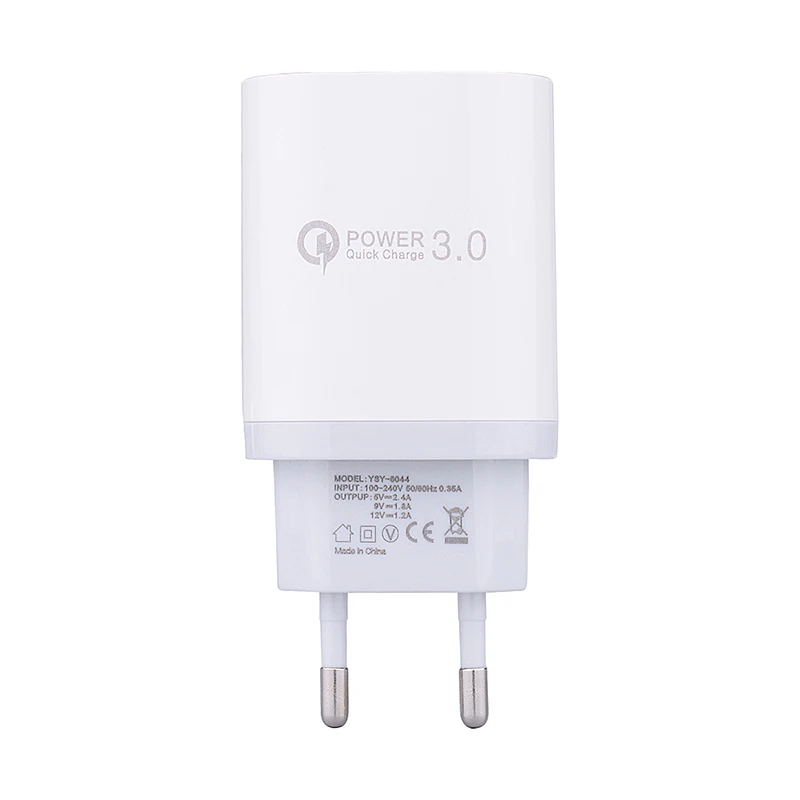 Быстрое зарядное устройство QC 3 0 USB и кабель передачи данных типа C для телефона