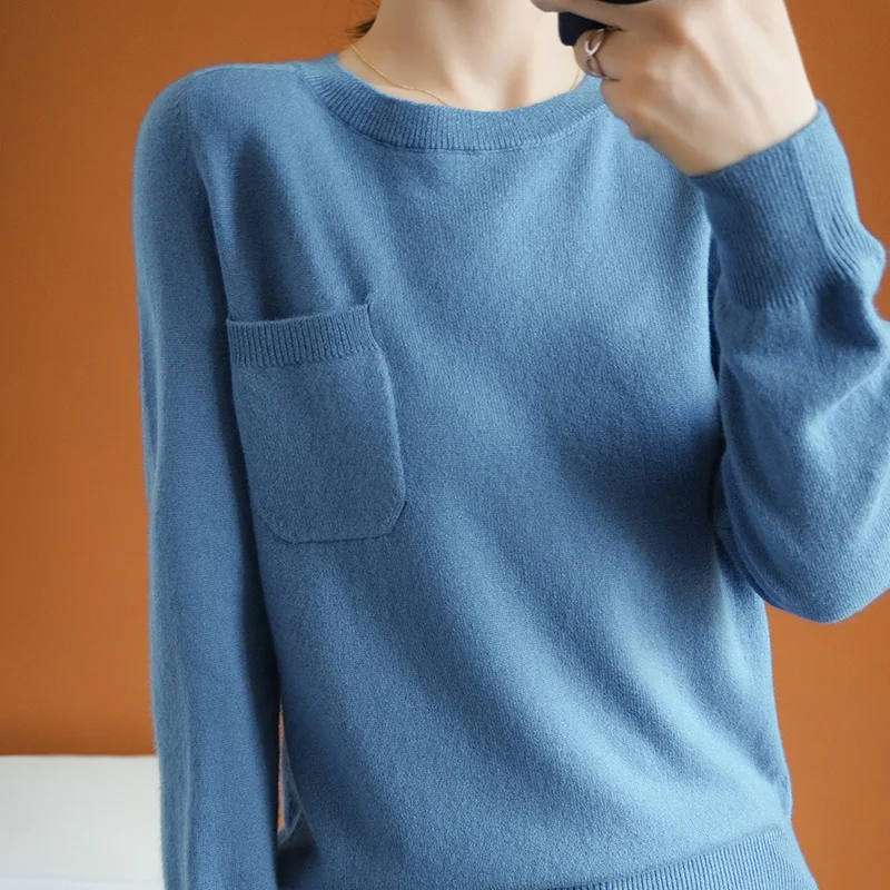 

Теплые свитера Oneck, женские трикотажные пуловеры из 100% чистой австралийской шерсти, лидер продаж, женская мягкая трикотажная одежда, шерстя...