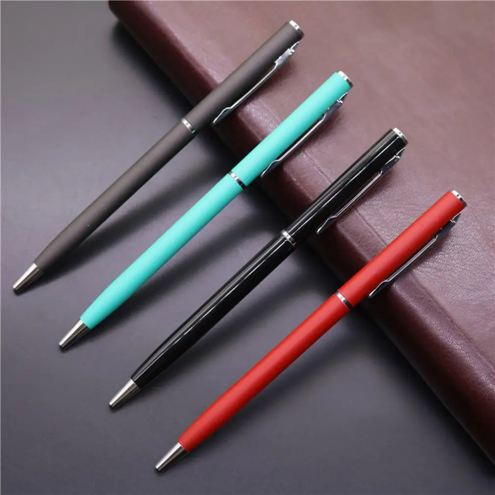 

Metal Ballpoint Pen Hotel Room Smooth Advertising Pen Metal Pen Writing Tool for Office School Supplies Metal Pen