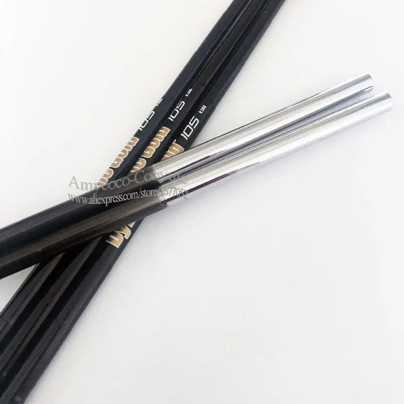 Новые металлические клюшки Динамический вал золото 105 R300 Гибкий Стальной Вал 0 370