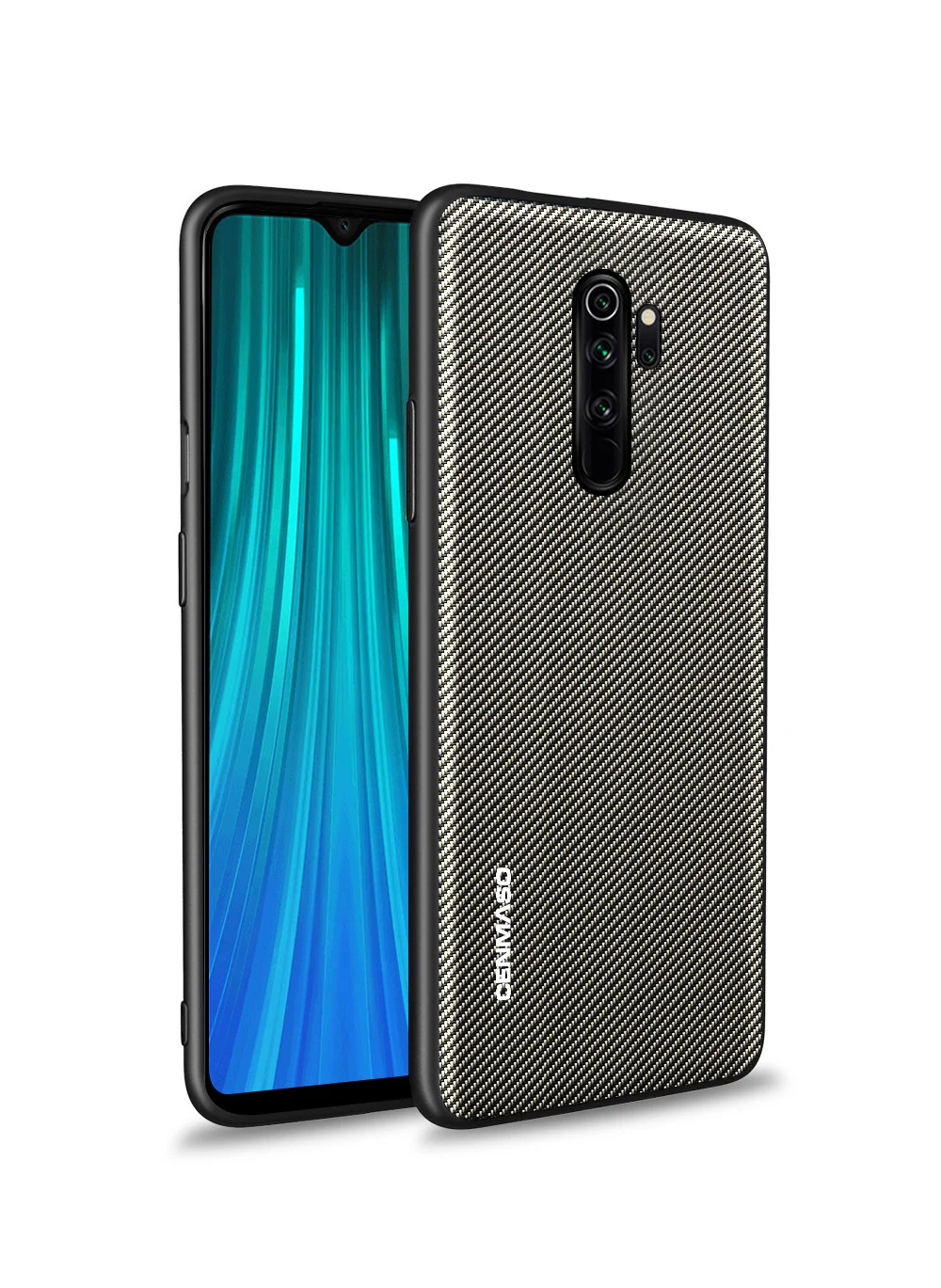 Для Red mi Note 8 K20 Pro Чехол из углеродного волокна Текстура кожаный чехол для Xiaomi mi 9T красный mi K20 Note 8 Pro защитный чехол Fundas