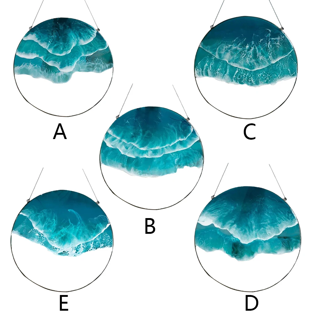 

Novel Oceans Wall Hanging Acrylic Panel Home Dining Room Entrance Bar Window Pendants Thanksgiving Decor